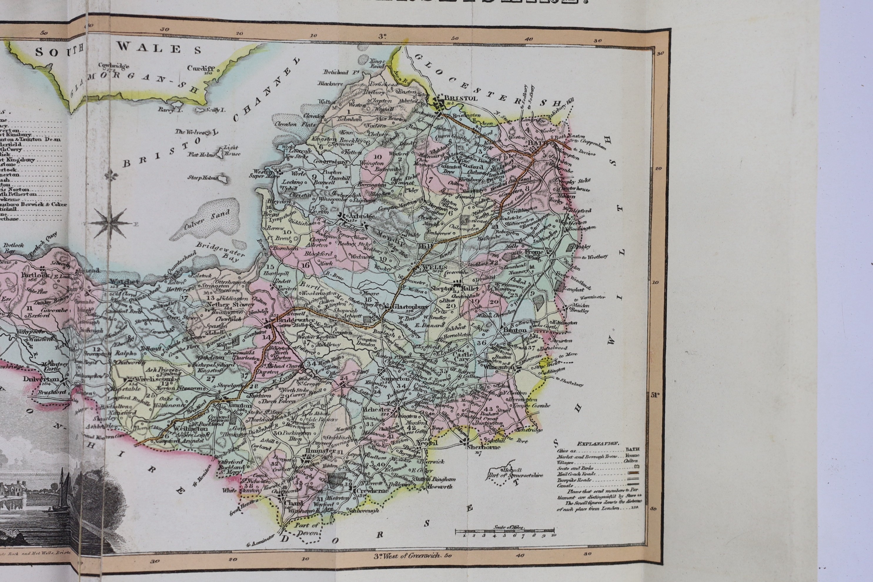 SOMERSET, BATH: Egan, Pierce - Walks through Bath ... including Walcot and Widcombe, and the surrounding vicinity ... also an Excursion to Clifton and Bristol Hot-Wells ... 21 engraved plates